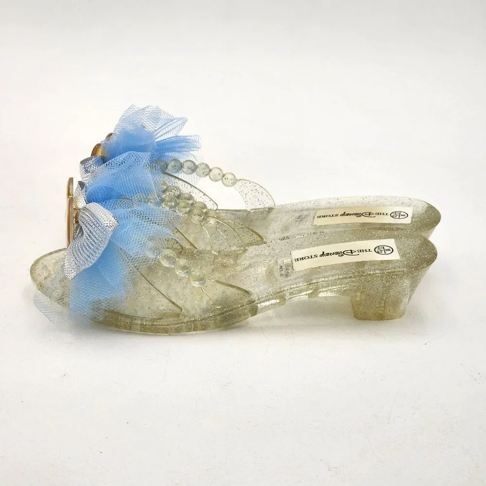 Disney Store Vintage Cinderella Princess Dress Up Shoes Toddler's Size 11-12